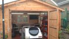 Garaj cu cadru din cherestea: Construcție DIY Garaj din lemn dimensiuni