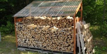 How to make a woodpile for firewood with your own hands How to properly stack a woodpile of firewood along the wall