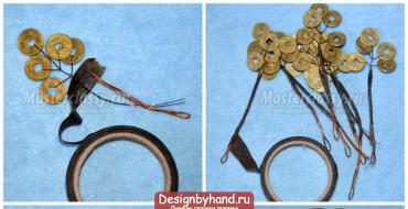 Do-it-yourself topiary from coins: step-by-step photos, master class, money tree from coffee and coins, how to make, video