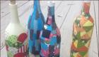 Découpage de bouteilles en différentes versions (photo) Décoration de bouteilles de découpage DIY