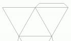 Utveckling av en stympad pyramid Utveckling av en triangulär pyramidritning